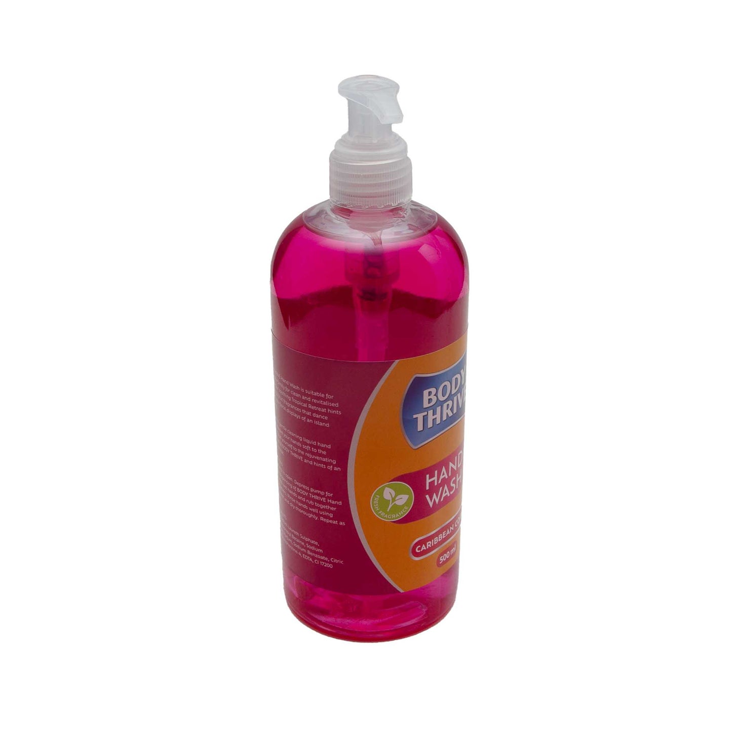 Body Thrive Caribbean Coral Hand Wash (500ml)