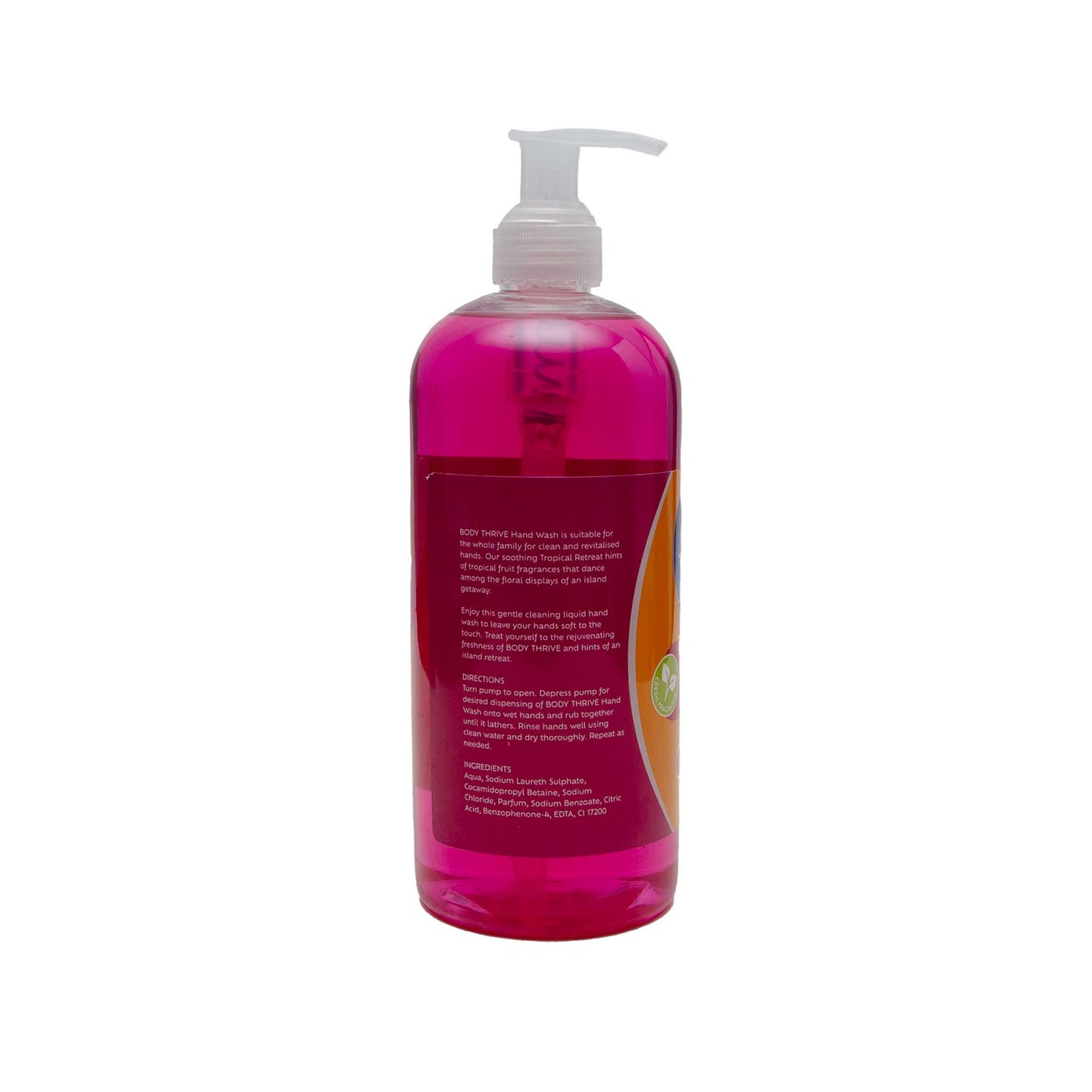Body Thrive Caribbean Coral Hand Wash (500ml)
