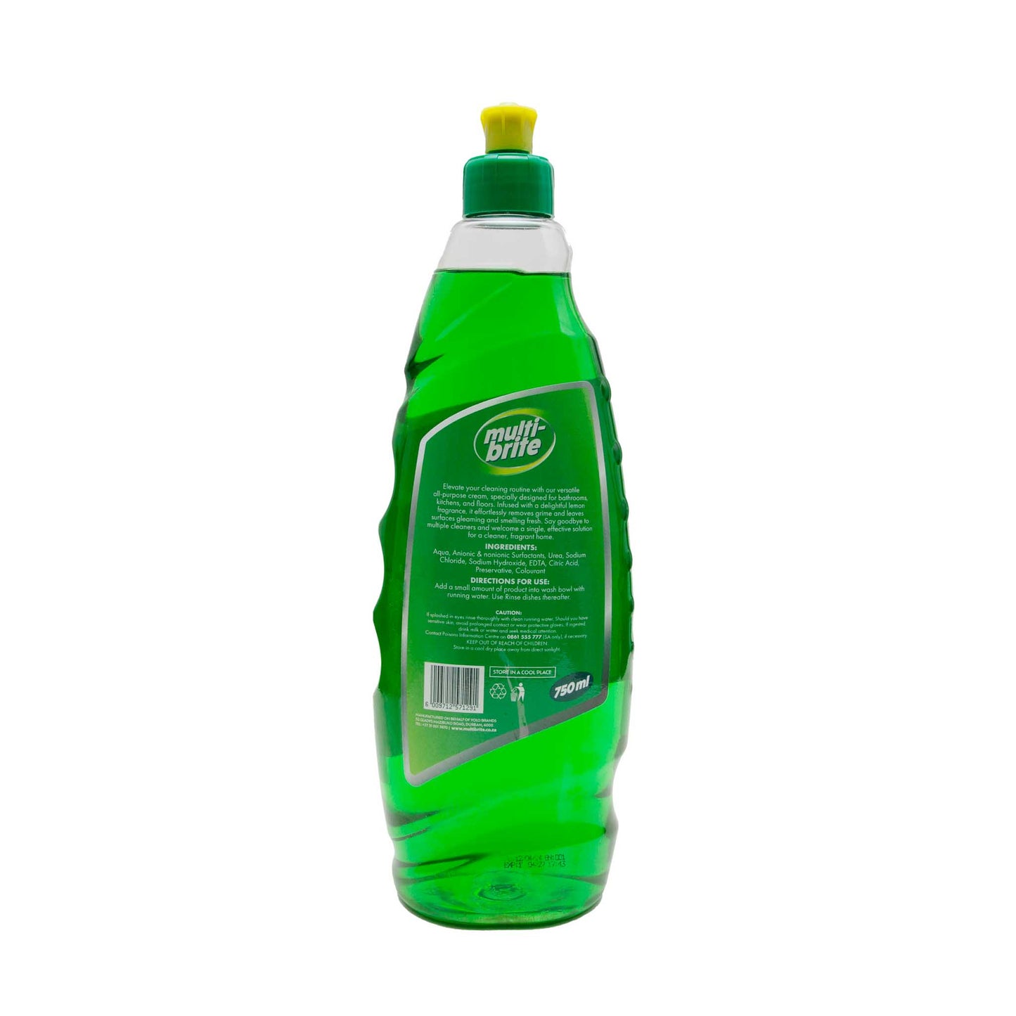 Multi-Brite Dishwashing Liquid (750ml)