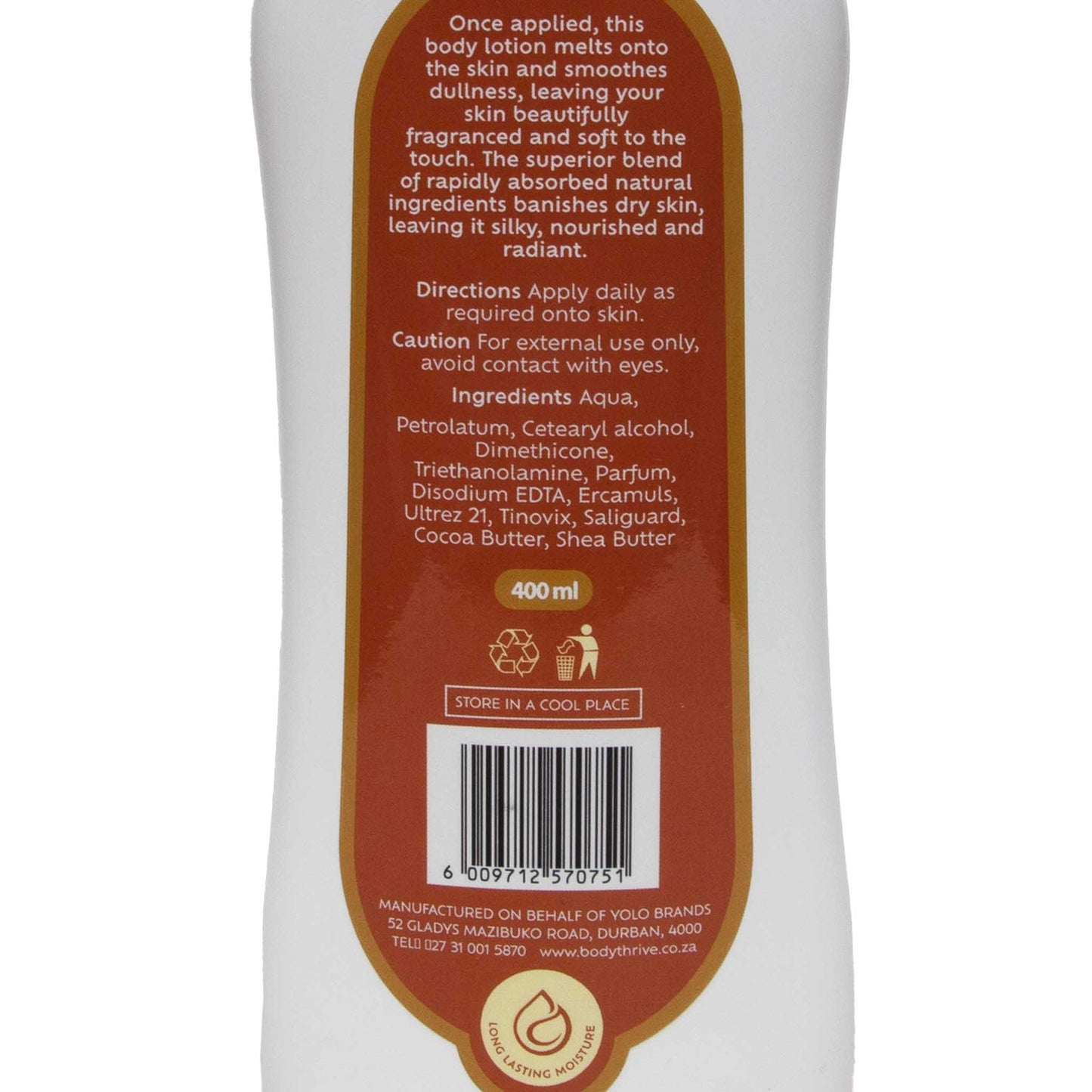 Body Thrive Glow Body Lotion (400ml)