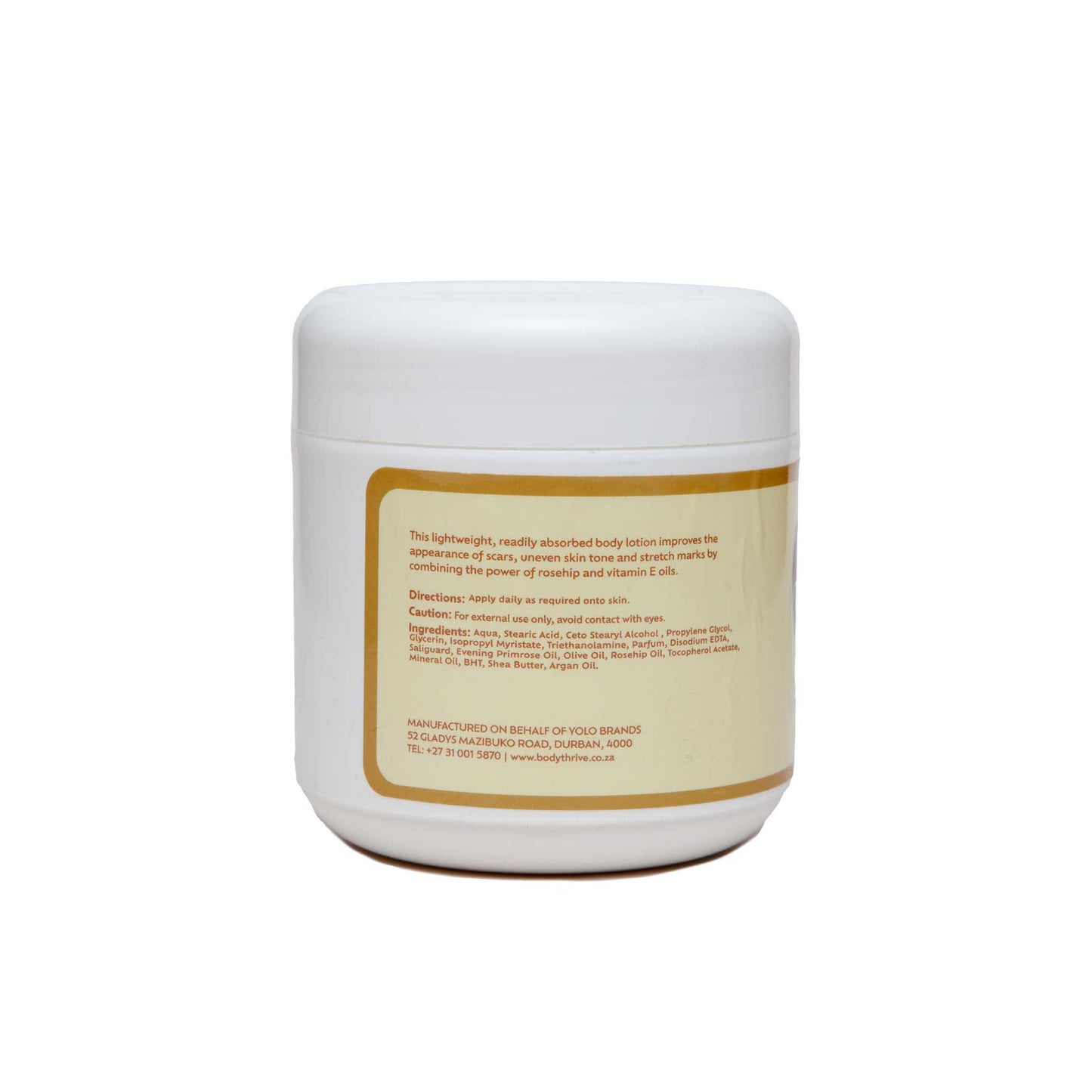 Body Thrive Tissue Oil Cream (500g)