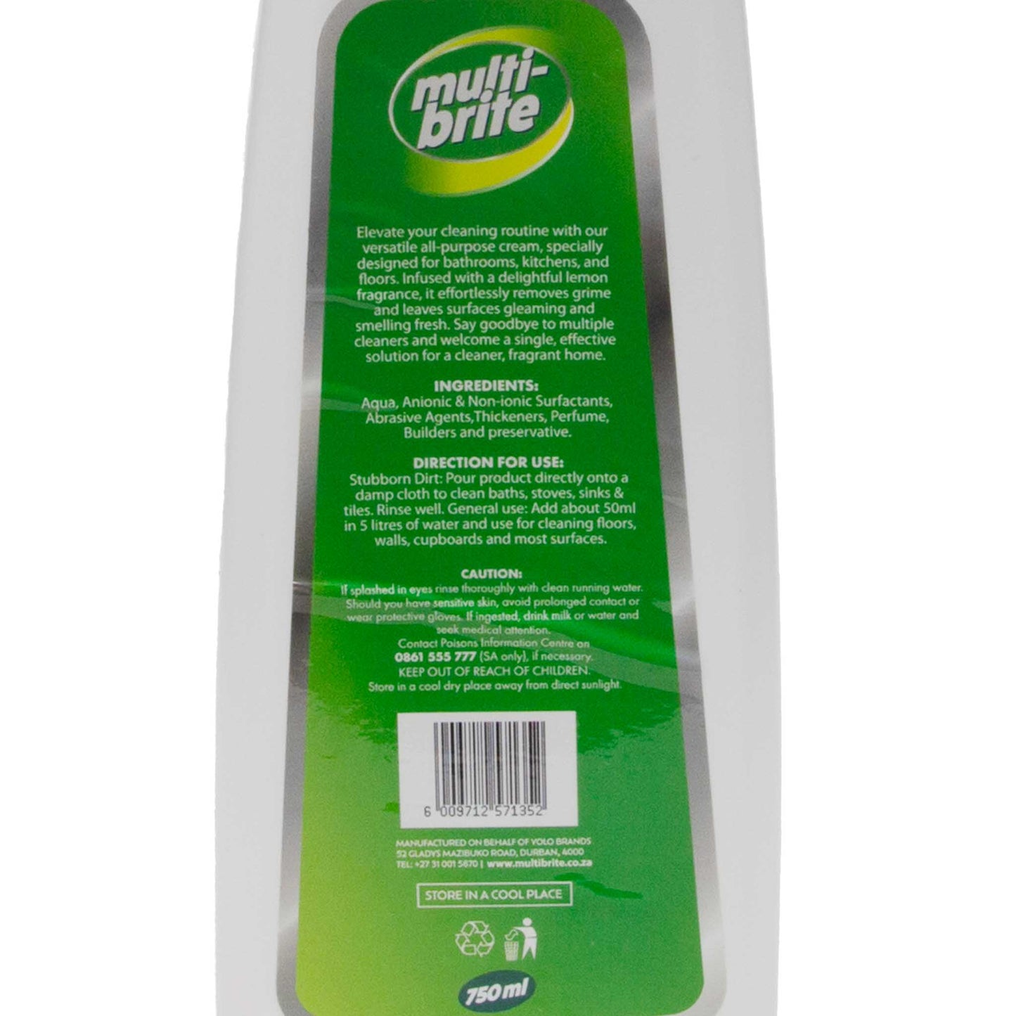 Multi-Brite All Purpose Cleaner (750ml)
