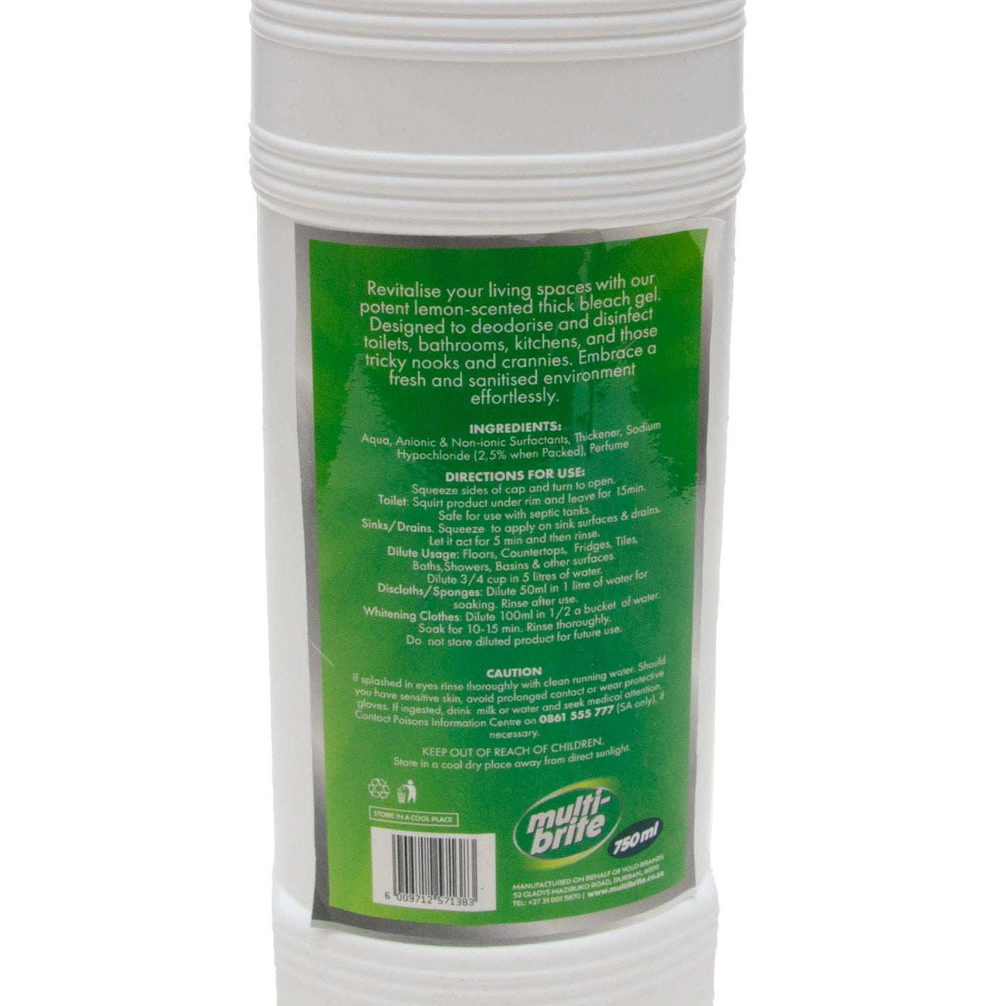 Multi-Brite Thick Bleach (750ml)