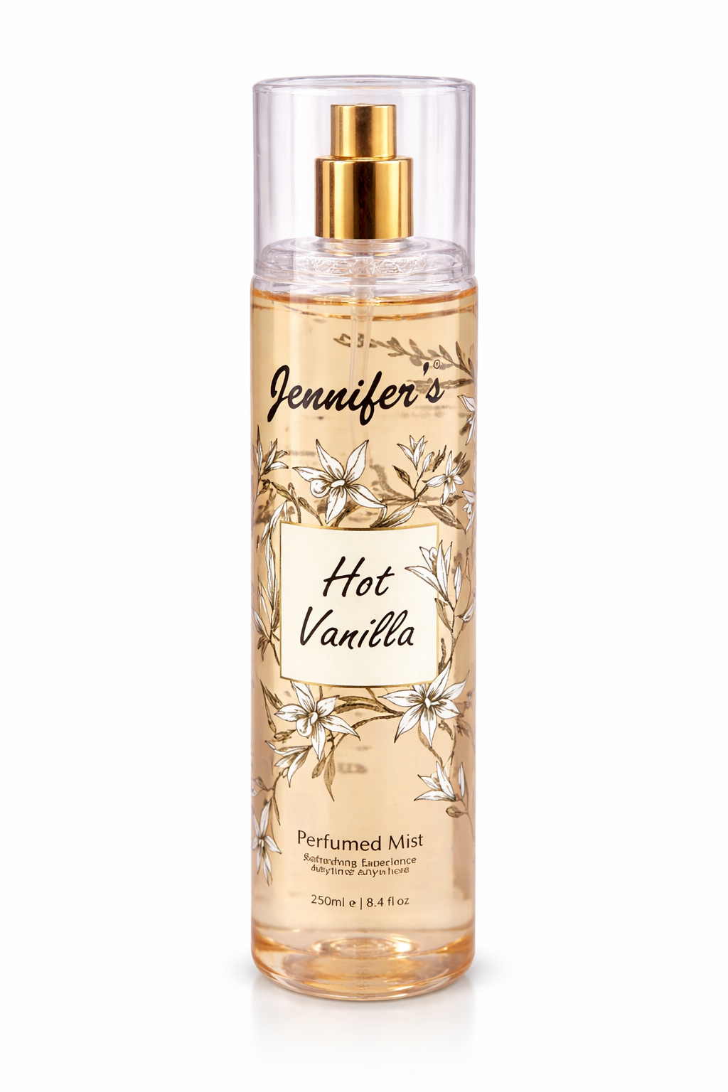 Jennifer's Fragrance Mist Hot Vanilla 250ml