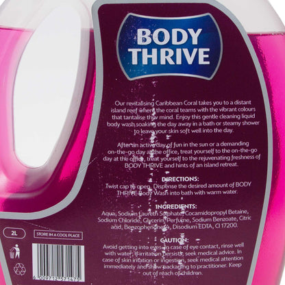 Body Thrive Caribbean Coral Bubble Bath (2L)