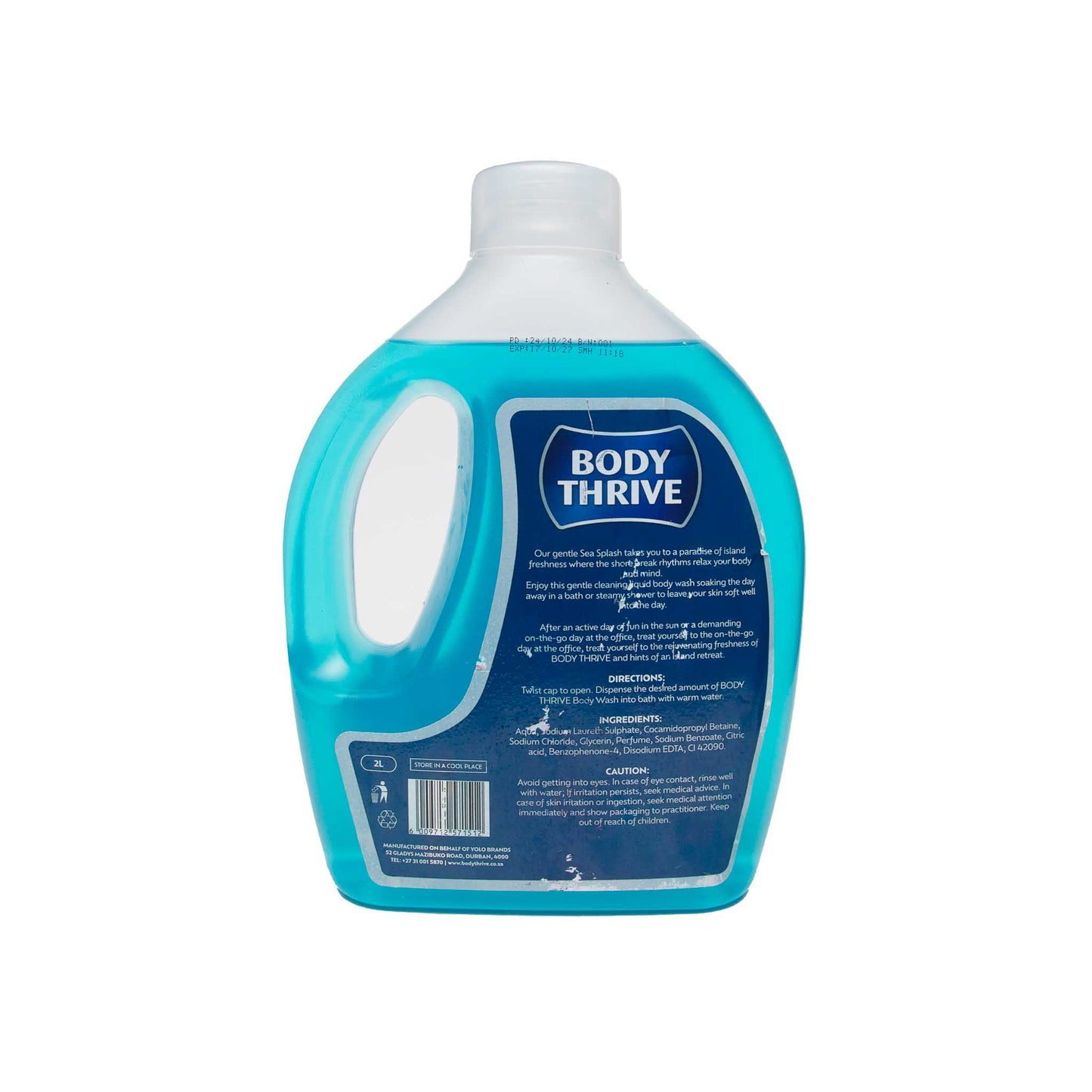 Body Thrive Sea Splash Bubble Bath (2L)