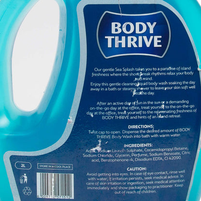 Body Thrive Sea Splash Bubble Bath (2L)