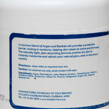 Body Thrive Moisturising Cream (500g)