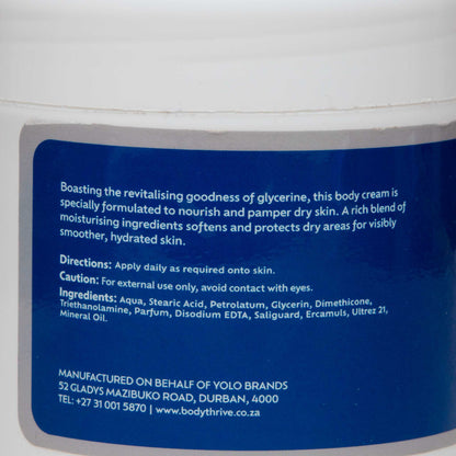 Body Thrive Triple Glycerine Cream (500g)