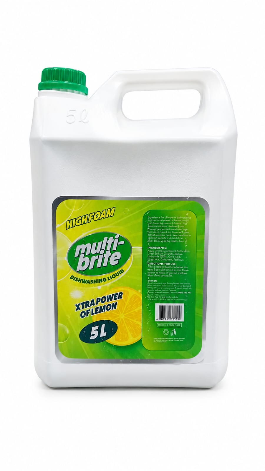 Multi-Brite Dishwashing Liquid 5L